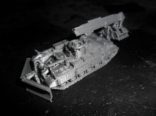 MG144-R07A IMR-2 Combat Engineering Vehicle in White Natural Versatile Plastic