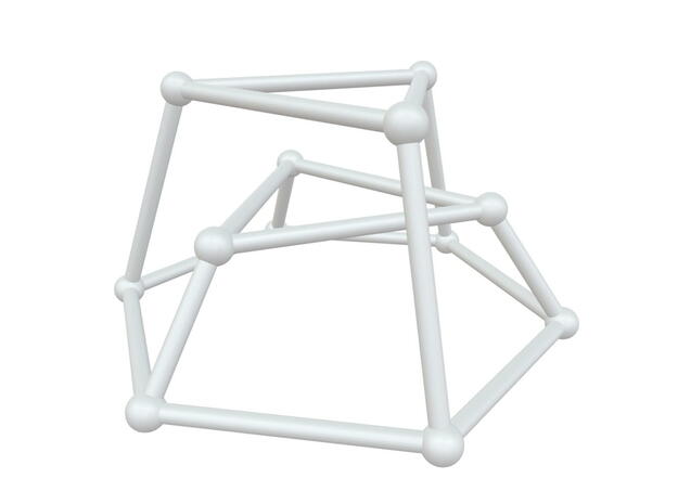 G62 - Cycles in White Natural Versatile Plastic