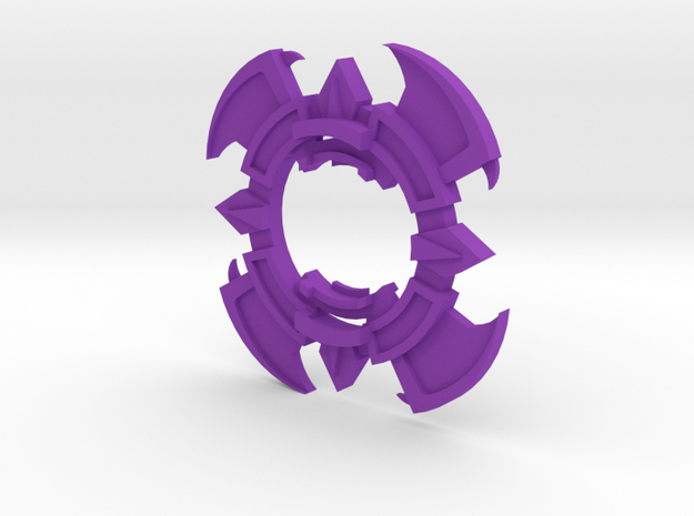 KANE'S First beyblade attack ring in Purple Processed Versatile Plastic