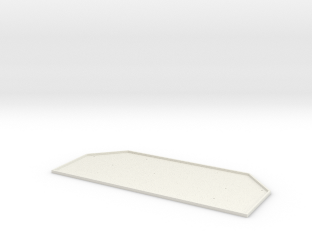Clueboard 2x1800 2021 Low Profile in White Natural Versatile Plastic