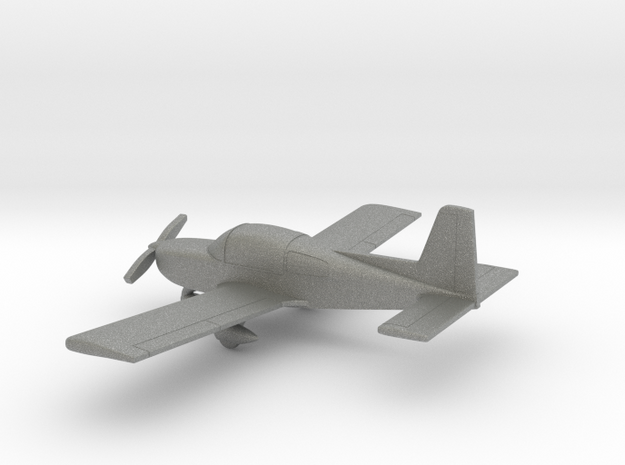 Grumman AA-5B Tiger in Gray PA12: 1:100