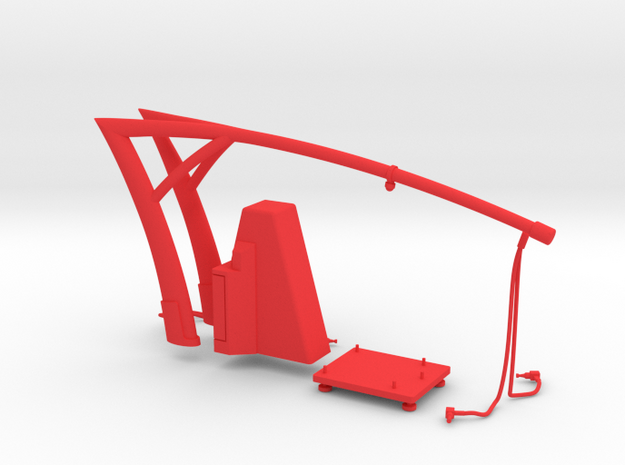 MPT - Pit Stop Machine Ferrari F1 (1/43 1/32 1/20) in Red Processed Versatile Plastic: 1:43