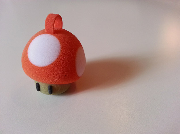 Super Mario Mushroom Keychain