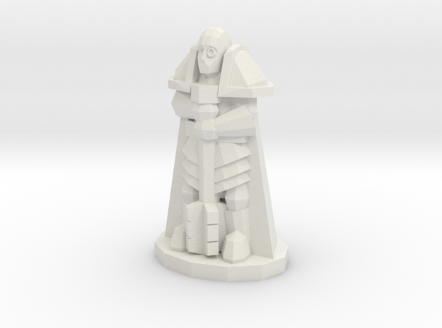 Order Paladin Cleric Inquisitor in White Natural Versatile Plastic