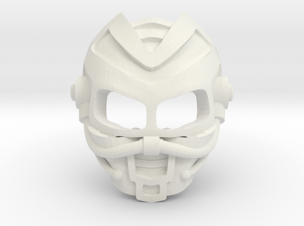 Great Mask of Aging in White Natural Versatile Plastic
