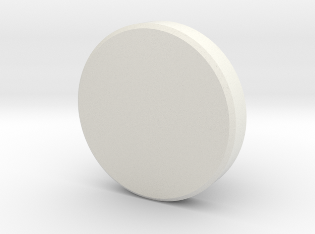 Technics SL-1401 speed button part 2 in White Natural Versatile Plastic
