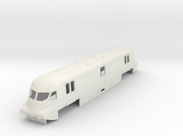 o-87-gwr-parcels-railcar-no-17-late in White Natural Versatile Plastic