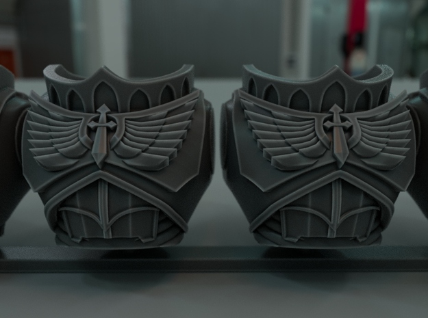 5-10x Gloomy Angels Prime Veteran Torsos in Tan Fine Detail Plastic: Small