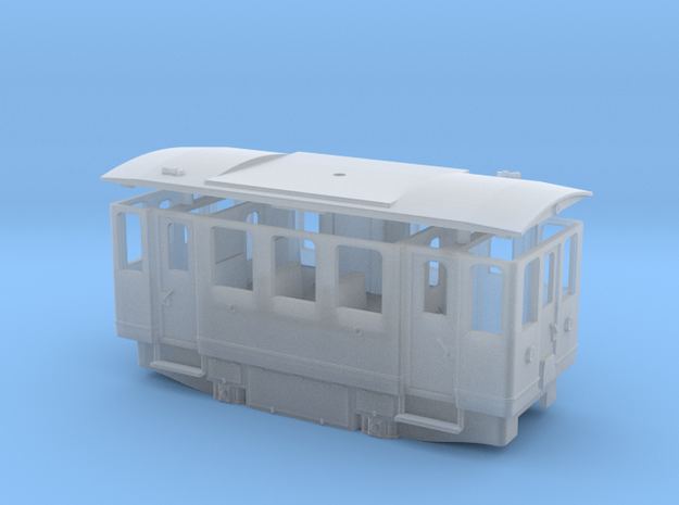 AE1 H0e / 009 electric railcar in Tan Fine Detail Plastic