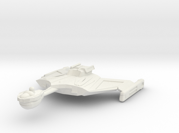 2500 Romulan D8 Cruiser in White Natural Versatile Plastic