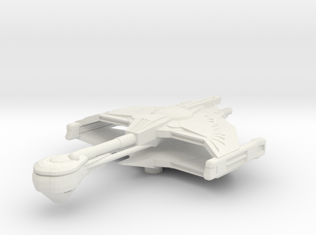 3788 Romulan V'T'eridix Warbird in White Natural Versatile Plastic
