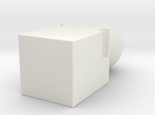 TR Head-block Replacement in White Natural Versatile Plastic