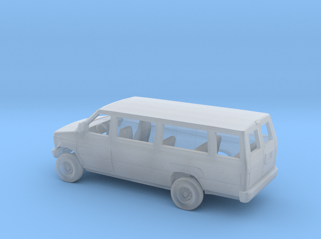 1/87 1997-01 Ford E-Series Extended Van Kit in Smooth Fine Detail Plastic