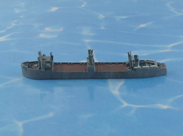 IJN Nisshin Maru Auxiliary Oiler 1/1800  in Tan Fine Detail Plastic
