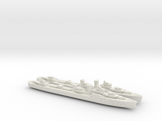 HMS Hardy 1/1250 x2 in White Natural Versatile Plastic