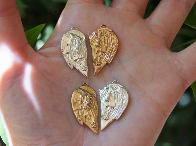 Heart2Heart - Side B in Natural Bronze