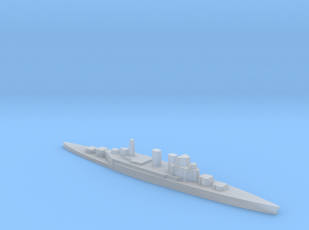 HMS Hood battlecruiser 1:4800 WW2 in Tan Fine Detail Plastic
