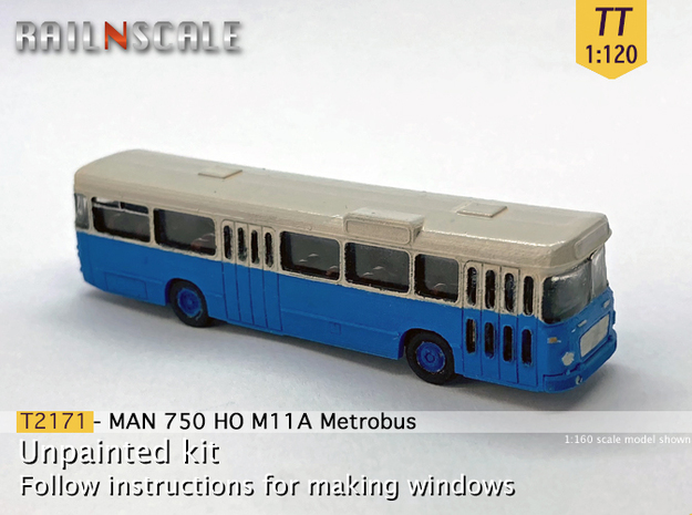 MAN 750 HO M11A "München" (TT 1:120) in Tan Fine Detail Plastic