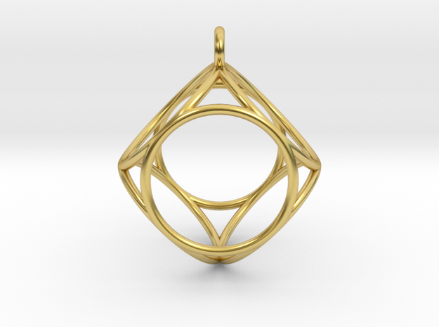 cubependant6 in Polished Brass