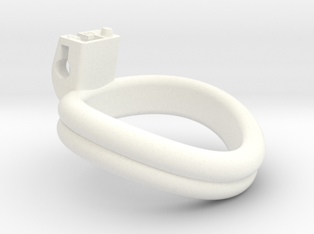 Cherry Keeper Ring G2 - 49mm Double +5° in White Processed Versatile Plastic