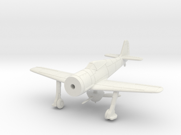 1/144 Focke-Wulf Fw-190V-1 in White Natural Versatile Plastic