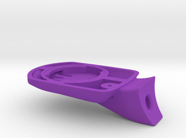 Wahoo Elemnt Bolt Specialized Mount - No Logo in Purple Processed Versatile Plastic