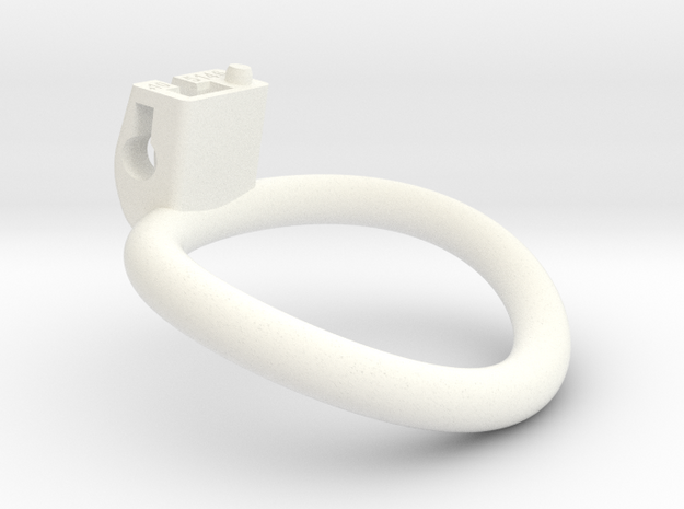 Cherry Keeper Ring G2 - 51x46mm (WO) +10° ~48.5mm in White Processed Versatile Plastic