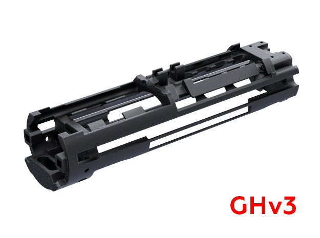 KR SID Chassis METAL Part 1 GHv3 in Black PA12