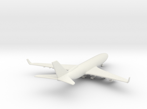 Ilyushin Il-96-400 Project Zveno-3S  in White Natural Versatile Plastic