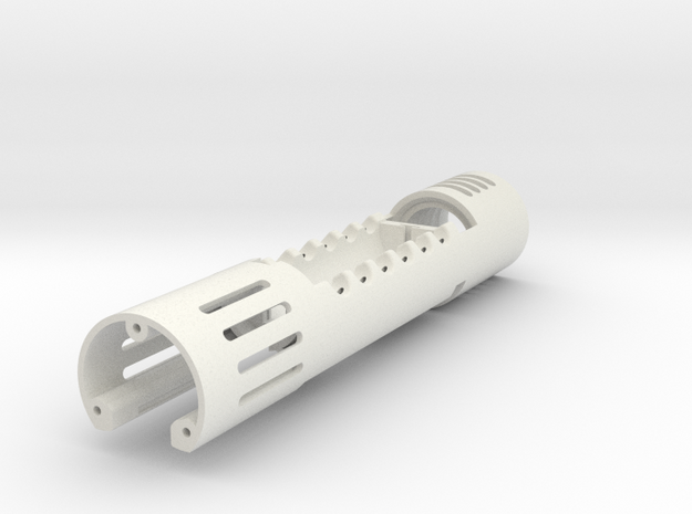 Roman's MPP - Eco Chassis 18650 - Proffie in White Natural Versatile Plastic