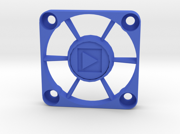 MAXMINILOADEVKIT Fan Grill with Analog Logo in Blue Processed Versatile Plastic