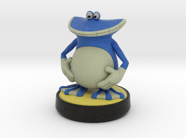 Globox (Small) Amiibo (With Smash-Style Base) in Natural Full Color Sandstone