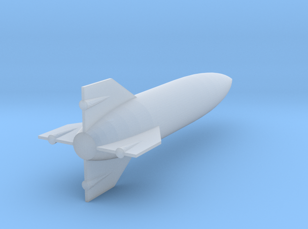 German V-2 Rocket 1:300 WW2 in Tan Fine Detail Plastic