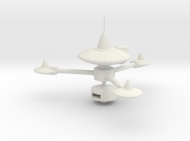 3125 Deep Space K Class Station in White Natural Versatile Plastic