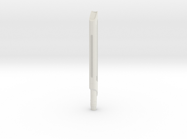 1/1000 California Class Nacelle (15 inch)  in White Natural Versatile Plastic