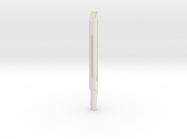 1400 California Class Nacelle (11 inch) in White Natural Versatile Plastic