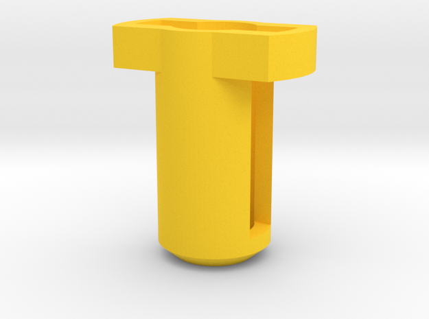 Bey Cyber Dragoon Spring Holder in Yellow Processed Versatile Plastic