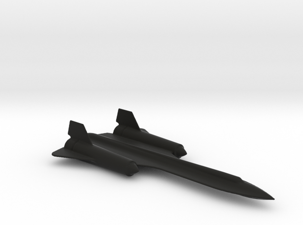 USAF SR-71 Blackbird 1:200 in Black Natural Versatile Plastic
