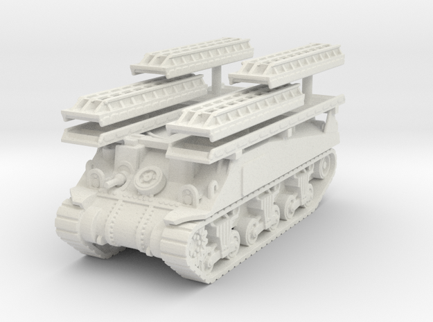 M4 Sherman ARK 1/100 in White Natural Versatile Plastic