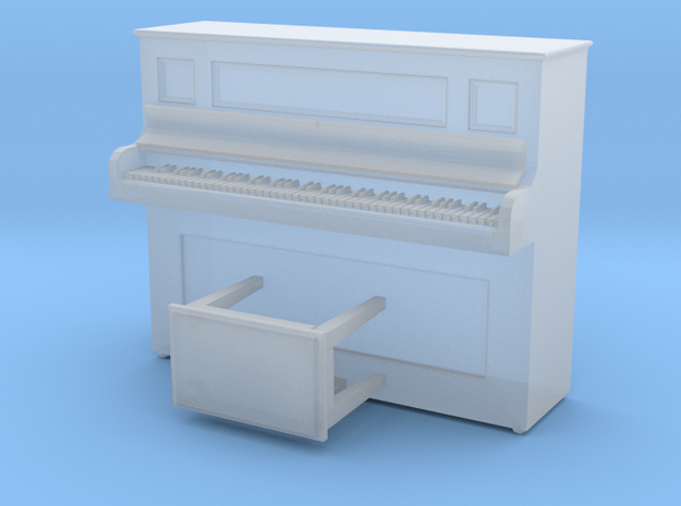 S Scale Piano in Tan Fine Detail Plastic