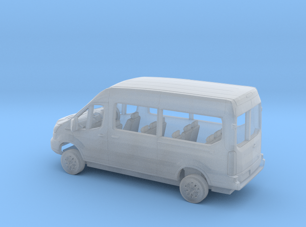 1/148 2018 Ford Transit Right Hand Drive Van Kit in Smoothest Fine Detail Plastic