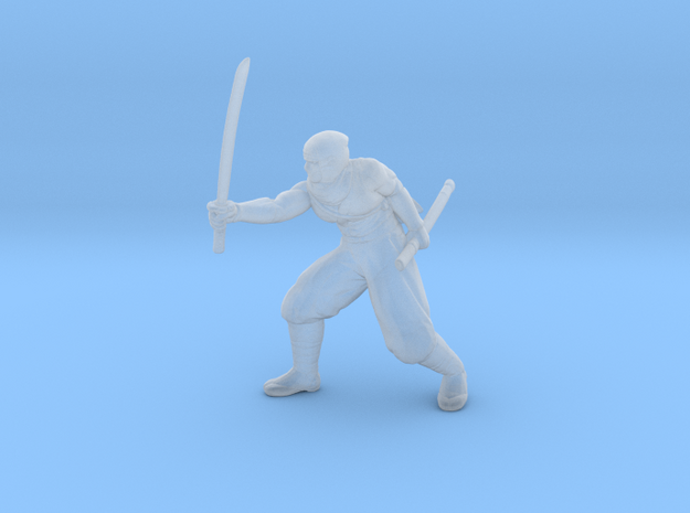 Ninja Gaiden Classic DnD miniature for games rpg in Tan Fine Detail Plastic