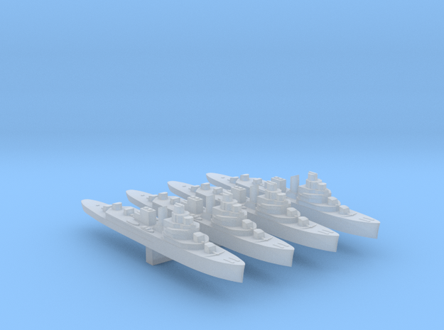4pk HNLMS Van Kinsbergen sloop 1:4800 WW2 in Smooth Fine Detail Plastic