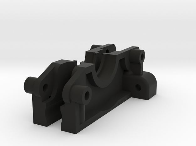Kyosho Lazer ZX-S Rear Gearbox Halves in Black Natural Versatile Plastic