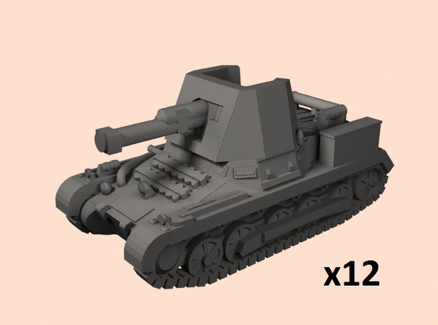 1/160 Panzerjager-I in White Processed Versatile Plastic
