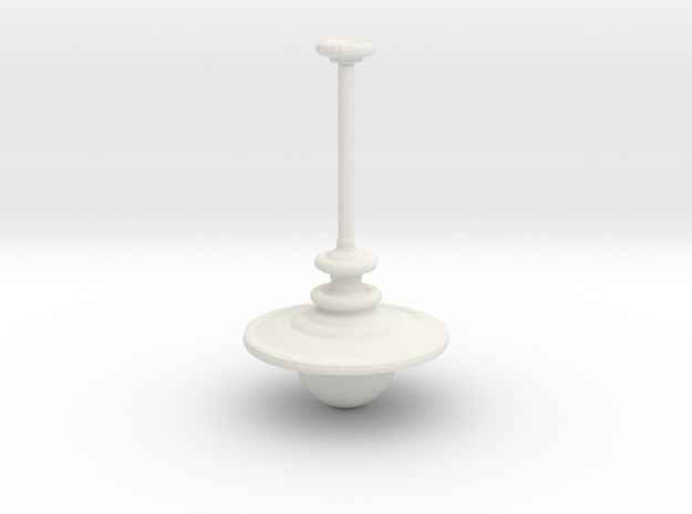 1:25 Hanging Lamp in White Natural Versatile Plastic
