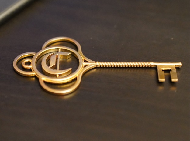 Rise of the Tomb Raider - Croft Manor Master Key in Natural Brass