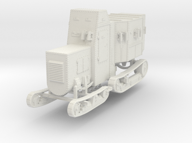 1/72 Marienwagen I (with MG) in White Natural Versatile Plastic
