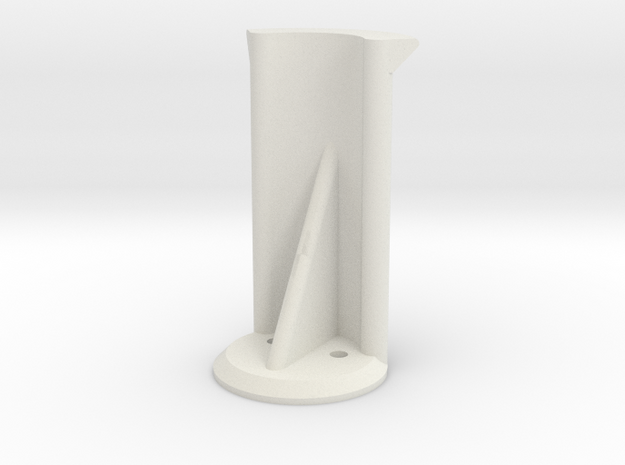 Filament Spool holder 73mm in White Natural Versatile Plastic