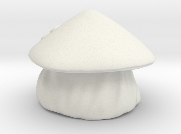 Tsuchikage Hat in White Natural Versatile Plastic
